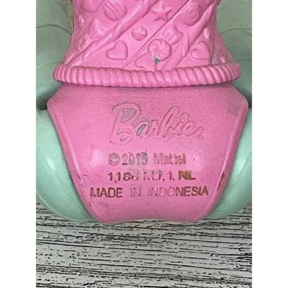 2015 BARBIE DREAMTOPIA FAIRY CANDY FASHION DOLL NO WINGS PINK HAIR Mattel - Picture 7 of 8